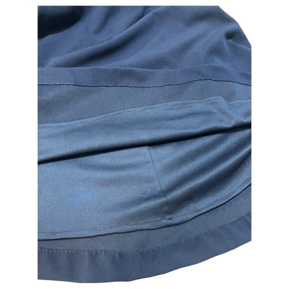 Lulus Dress Womens S Joella Halter Lace Back Formal Sleeveless Maxi Navy Blue - Picture 12 of 16